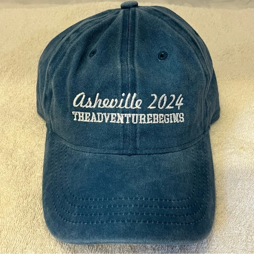 Blue Asheville 2024 Cotton Baseball Cap